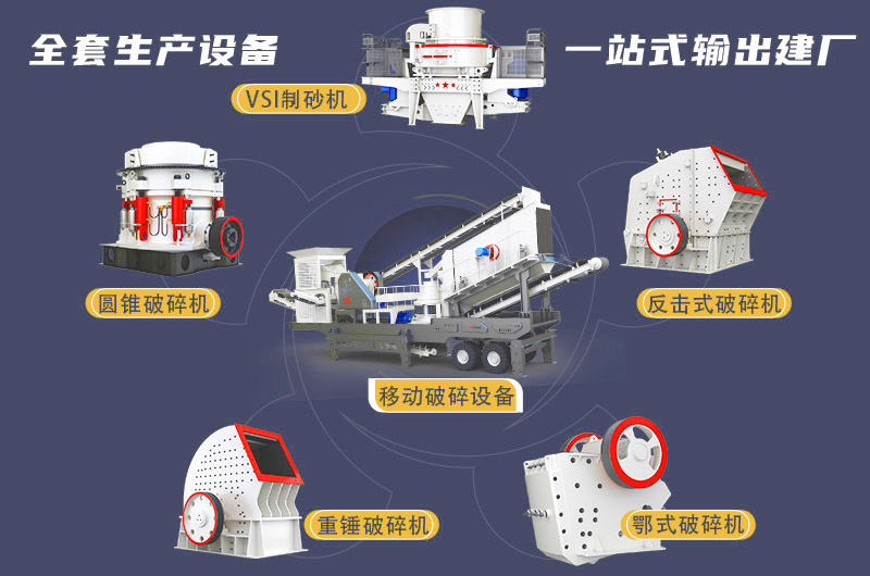 移動式建筑垃圾粉碎機常見組合設(shè)備