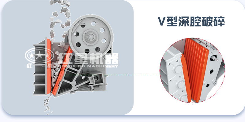 顎式破碎機(jī)破碎物料方式